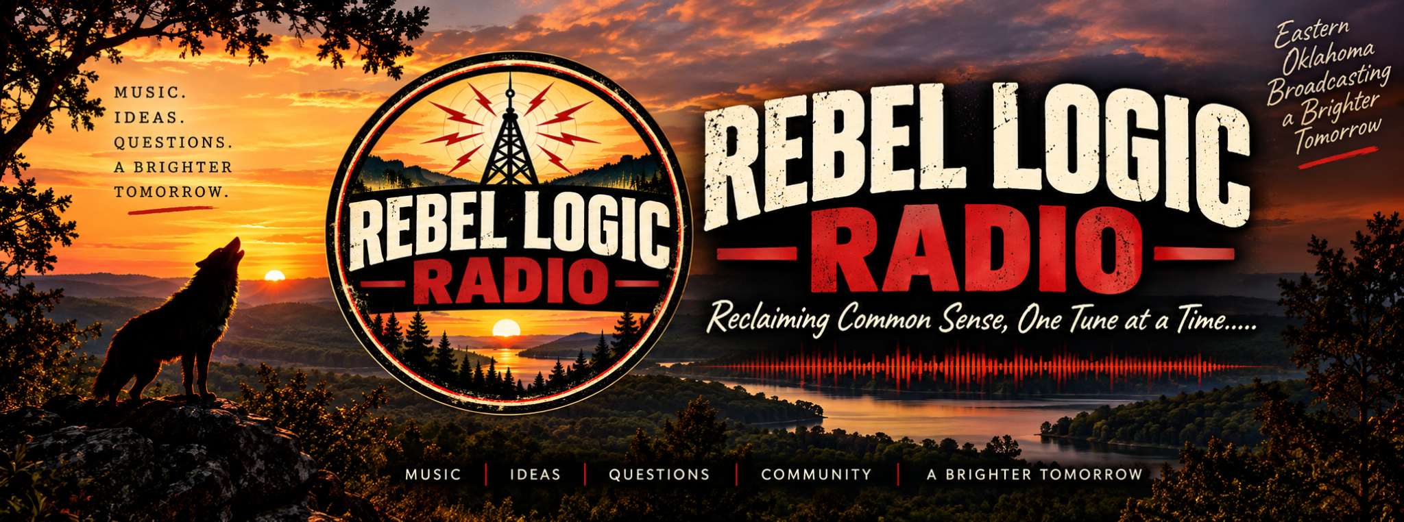 Rebel Logic Radio — music, ideas, questions, and a brighter tomorrow