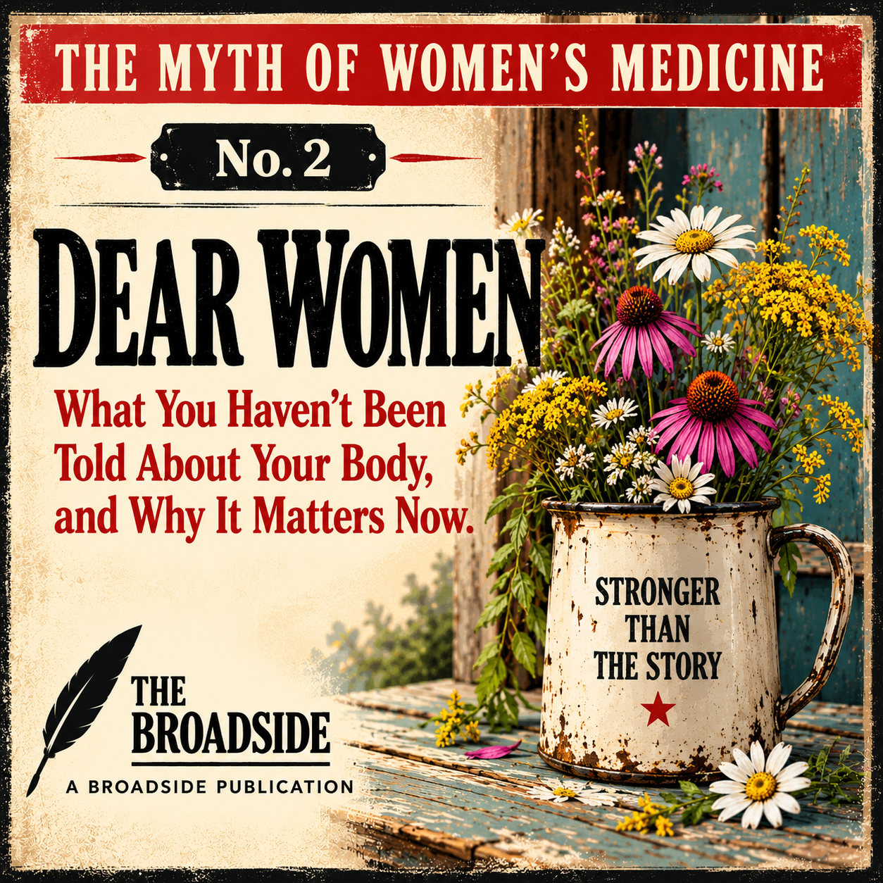The Myth of Women’s Medicine booklet cover